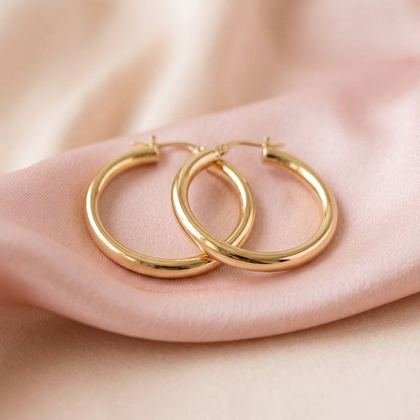 Gold Hoop Earrings